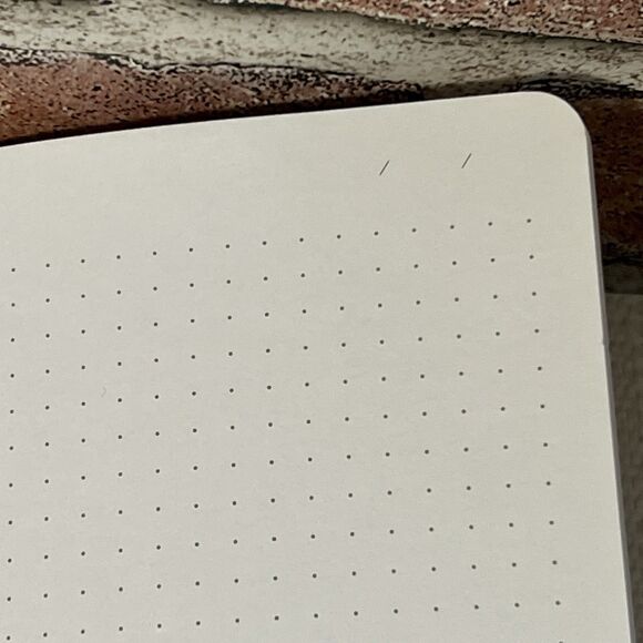 Fringe Bullet Journal BUJU Hardcover Dot Notebook 240 Pages Checks Customizable - Picture 8 of 15